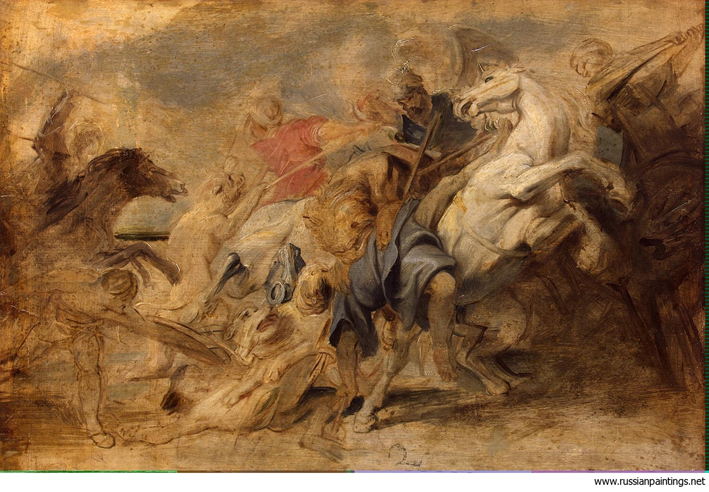  彼得·保罗·鲁本斯 Peter Paul Rubens——狮子捕猎1